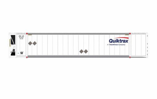ScaleTrains 10470 HO Scale CIMC 53' Reefer Container Quixtrax QTXU 3 Pack #1