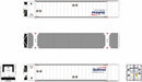 ScaleTrains 10472 HO Scale CIMC 53' Reefer Container Quixtrax QTXU 3 Pack #3