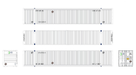 ScaleTrains 10489 HO Scale CIMC 53' Dry Container COFC Logistics 3 Pack #3