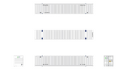 ScaleTrains 10671 N Scale CIMC 53' Dry Container COFC Logistics 113513