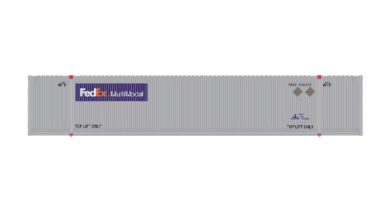 ScaleTrains 11616 HO Scale CIMC 53' Dry Container FedEx 536279