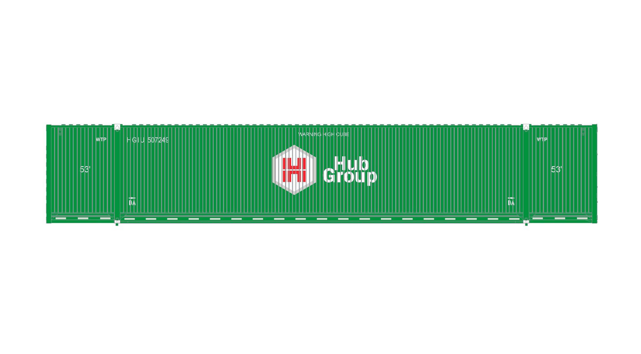 ScaleTrains 11620 HO Scale CIMC 53' Dry Container Hub Group 508082