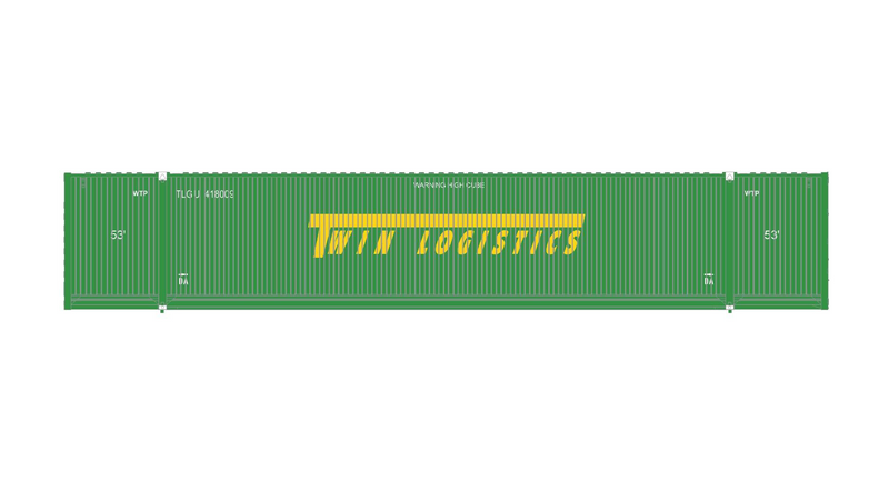 ScaleTrains 11633 HO Scale CIMC 53' Dry Container Twin Logistics 418009