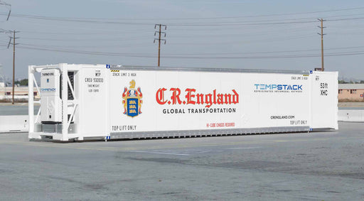 ScaleTrains 11700 HO Scale CIMC 53' Reefer Container CR England CREU 3 Pack #2