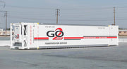ScaleTrains 11705 HO Scale CIMC 53' Reefer Container Go 2 Logistics GTJU 3 Pack #1