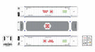 ScaleTrains 11707 HO Scale CIMC 53' Reefer Container Hub Group HGIU 3 Pack #2
