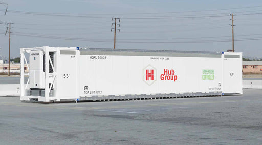 ScaleTrains 11707 HO Scale CIMC 53' Reefer Container Hub Group HGIU 3 Pack #2