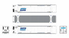ScaleTrains 11713 HO Scale CIMC 53' Reefer Container Marten MTLU 3 Pack #2