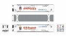ScaleTrains 11723 HO Scale CIMC 53' Reefer Container with Sound CR England CREU 532232