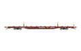 ScaleTrains 32223 Rivet HO Scale BSC F68BH Finger Rack Flatcar "TT Oxide Red" TTJX 80377