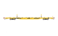 ScaleTrains 32229 Rivet HO Scale BSC F68BH Finger Rack Flatcar "TT Yellow" TTJX 80374