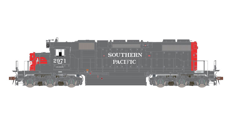 ScaleTrains 33148 HO Scale EMD SD38-2 Diesel Southern Pacific SP 2971 - DC