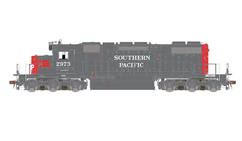 ScaleTrains 33152 HO Scale EMD SD38-2 Diesel Southern Pacific SP 2973 - DC