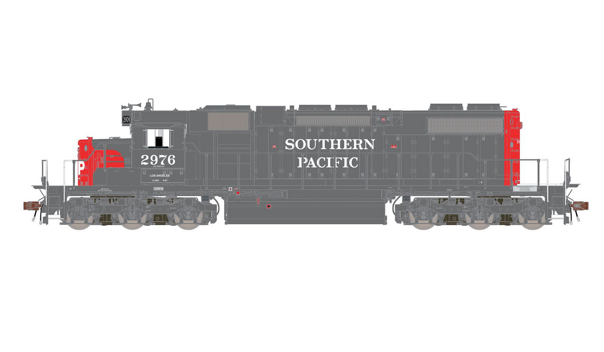 ScaleTrains 33157 HO Scale EMD SD38-2 Diesel Southern Pacific SP 2976 DCC LokSound