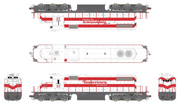 ScaleTrains 33164 HO Scale EMD SD38-2 Diesel Yankeetown Docks 22 - DC