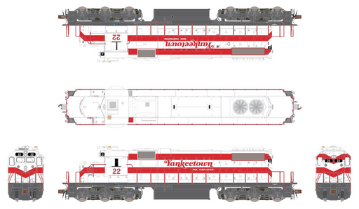 ScaleTrains 33164 HO Scale EMD SD38-2 Diesel Yankeetown Docks 22 - DC