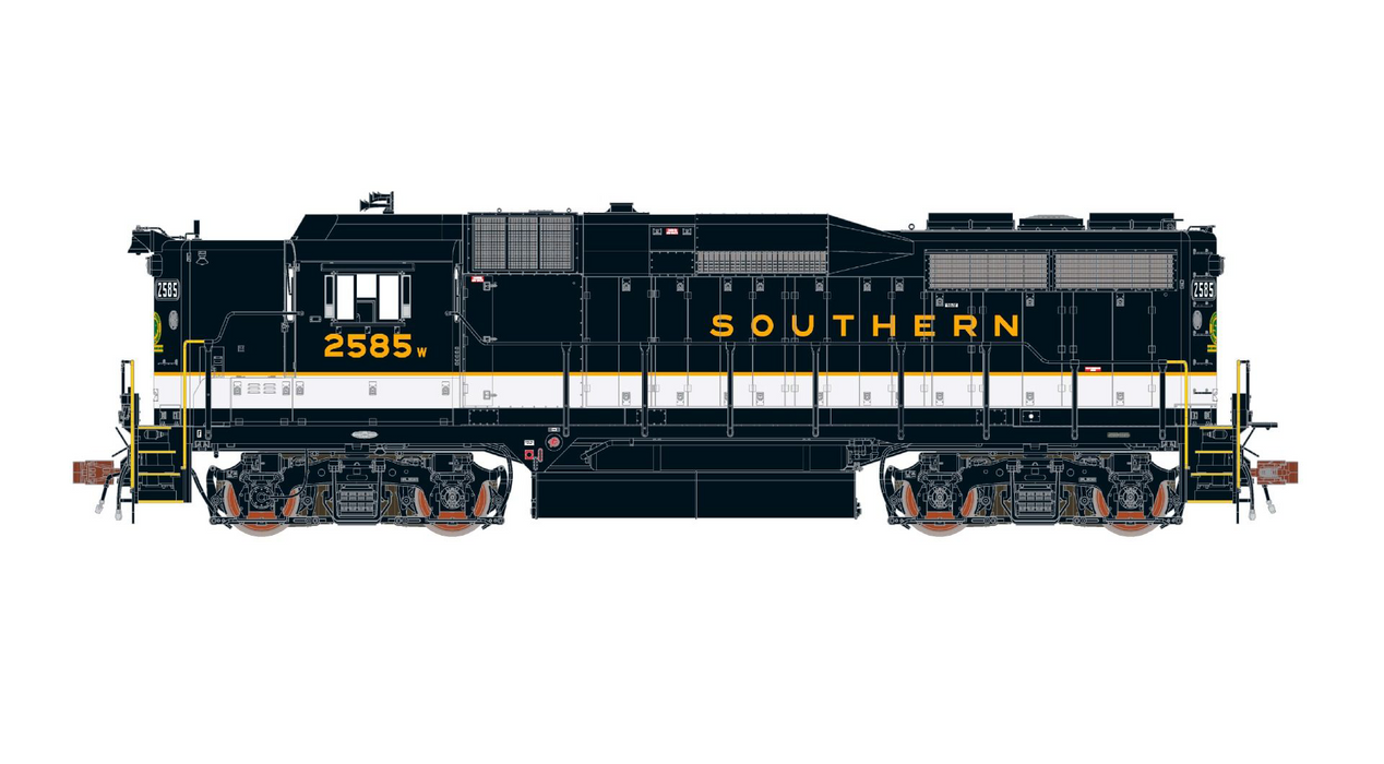 ScaleTrains Rivet 39242 HO Scale EMD GP30 Southern "Dulux" 2588