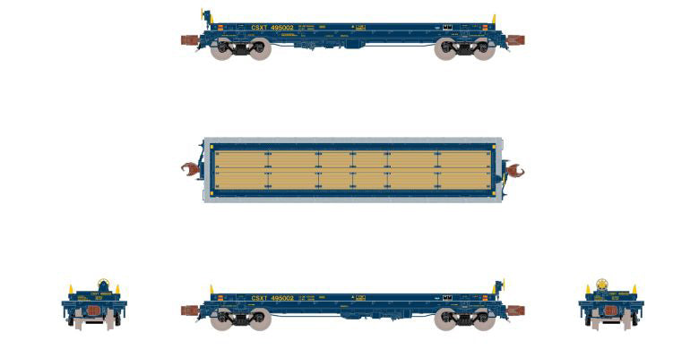 ScaleTrains 39268 N Scale Thrall-Trinity 42' Steel Coil Car CSXT 495047