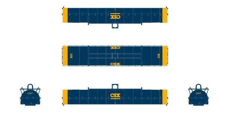 ScaleTrains 39269 N Scale Thrall-Trinity 42' Steel Coil Car CSXT 495084