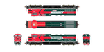 ScaleTrains 39666 HO Scale GE AC4400CW Diesel Ferromex "Diabla" FSRR 4562