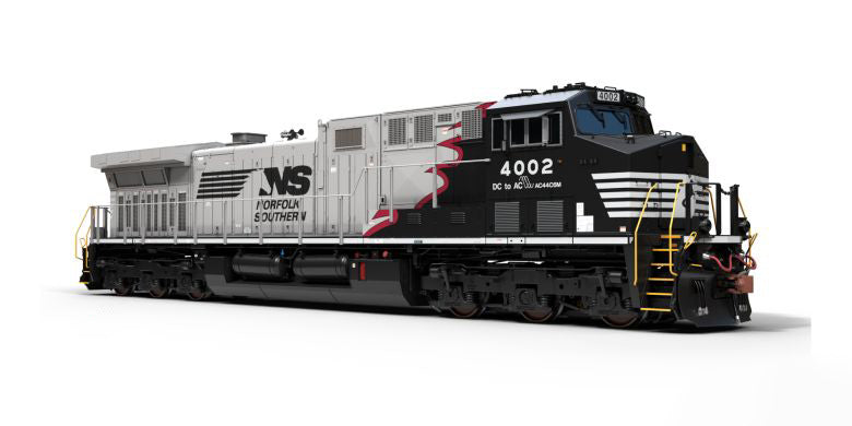 ScaleTrains 39886 HO Scale GE AC44C6M Norfolk Southern “Black Mane” NS 4002 - DC