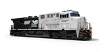 ScaleTrains 39897 HO Scale GE AC44C6M Norfolk Southern “Horsehead/Primer Cab” NS 4047 - DCC Sound