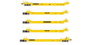 ScaleTrains 40082 HO Scale Rivet Counter PS-Trinity 5 Unit Backpacker Well Car "TT" DTTX 64069