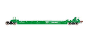 ScaleTrains 40087 HO Scale Rivet Counter PS-Trinity 5 Unit Backpacker Well Car BN 63902