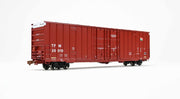 ScaleTrains Operator 11885 HO Scale Trinity 60' 7500 8' Double Plug Door High Cube Boxcar TFM 20025