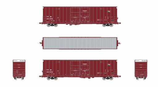 ScaleTrains Operator 11887 HO Scale Trinity 60' 7500 8' Double Plug Door High Cube Boxcar TFM 20053