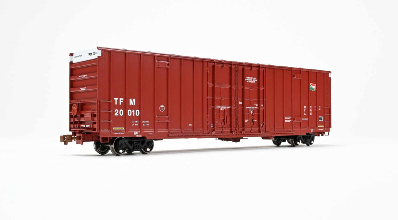 ScaleTrains Operator 11887 HO Scale Trinity 60' 7500 8' Double Plug Door High Cube Boxcar TFM 20053