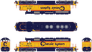 ScaleTrains Rivet 31792 HO Scale EMD SD40-2 Chessie System B&O 7611 DCC & Sound