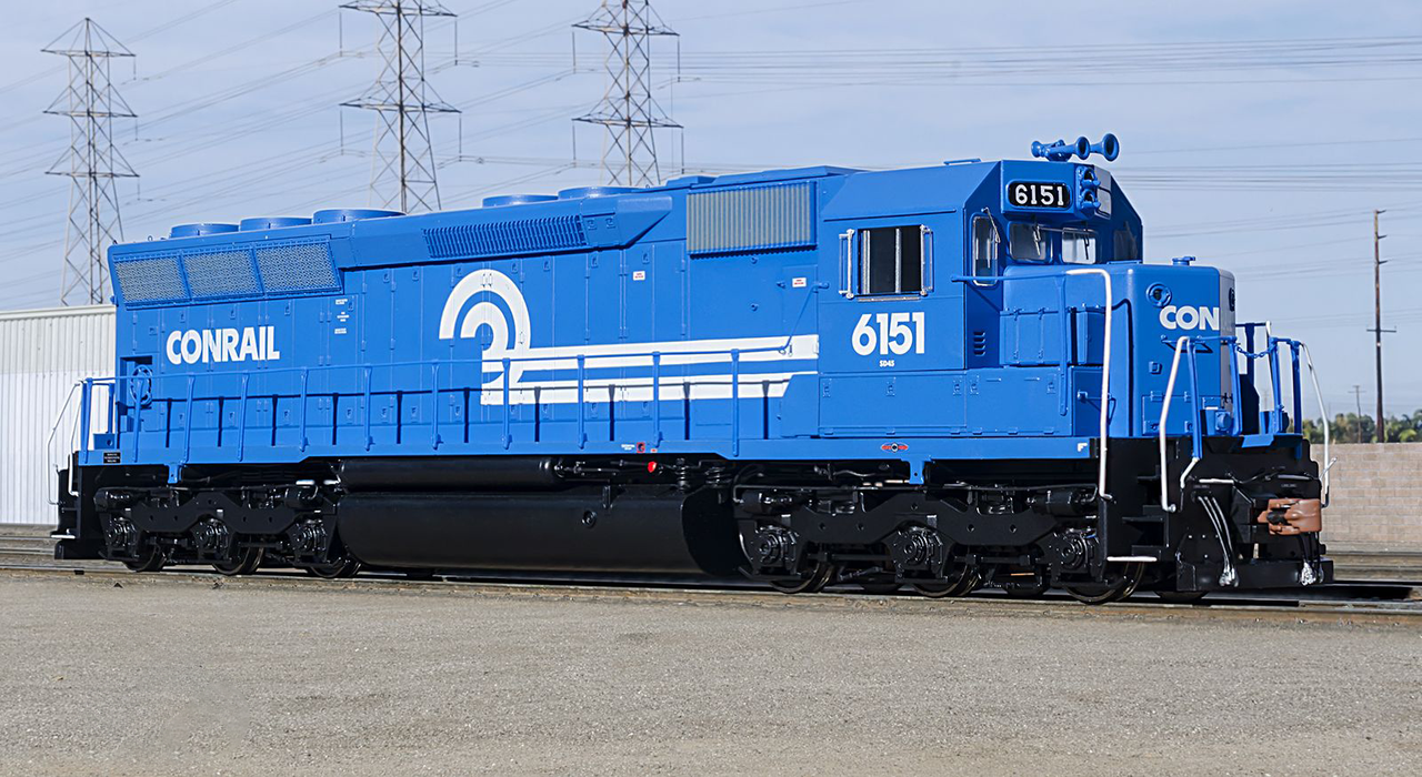 ScaleTrains Rivet 32431 HO Scale EMD SD45 Conrail CR 6151 DCC Sound