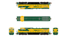 ScaleTrains Rivet 38708 N Scale GE DASH 9 Diesel Chicago & NorthWestern 8727 - DC
