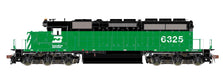 ScaleTrains Rivet 38783 HO Scale EMD SD40-2 Burlington Northern BN 6339 - DCC & Sound