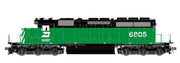 ScaleTrains Rivet 38786 HO Scale EMD SD40-2 Burlington Northern BN 6805 - DC