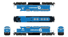 ScaleTrains Rivet 38793 HO Scale EMD SD40-2 Conrail Quality CR 6446 - DCC & Sound