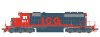 ScaleTrains Rivet 38804 HO Scale EMD SD40-2 Illinois Central Gulf ICG 6040 - DC