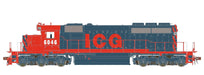 ScaleTrains Rivet 38808 HO Scale EMD SD40-2 Illinois Central Gulf ICG 6042 - DC