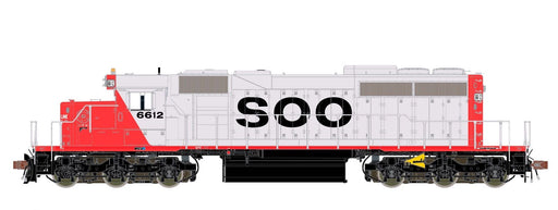 ScaleTrains Rivet 38837 HO Scale EMD SD40-2 SOO Line 6612 - DCC & Sound