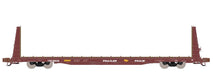 ScaleTrains Rivet 38962 N Scale BSC F68AH Bulkhead Flatcar Red TT (SCL) TTPX 80039