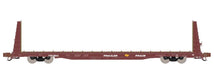 ScaleTrains Rivet 38966 N Scale BSC F68AH Bulkhead Flatcar Red TT (IL) TTPX 80298