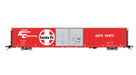 ScaleTrains Rivet 39043 HO Scale Thrall 86' Double Door Boxcar Santa Fe ATSF 36858