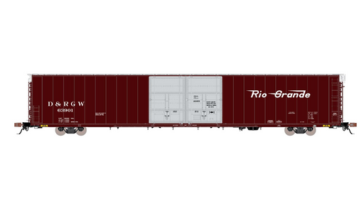 ScaleTrains Rivet 39059 HO Scale Thrall 86' Double Door Boxcar Rio Grande D&RGW 63901