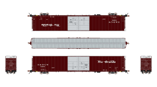ScaleTrains Rivet 39063 HO Scale Thrall 86' Double Door Boxcar Rio Grande D&RGW 63922