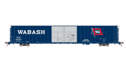 ScaleTrains Rivet 39073 HO Scale Thrall 86' Double Door Boxcar Wabash 55018