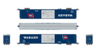 ScaleTrains Rivet 39074 HO Scale Thrall 86' Double Door Boxcar Wabash 55019