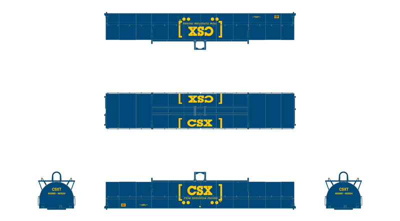 ScaleTrains Rivet 39290 HO Scale Thrall-Trinity 42’ Single-Hood Coil Steel Car CSXT 493291