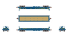 ScaleTrains Rivet 39292 HO Scale Thrall-Trinity 42’ Single-Hood Coil Steel Car CSXT 493449