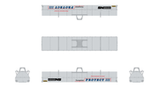 ScaleTrains Rivet 39298 HO Scale Thrall-Trinity 42’ Coil Steel Car Norfolk Southern NS 167004